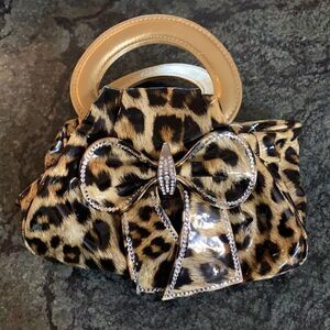 Ins patent look whimsical bag